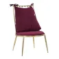 Fotel GLAM BACKY 55 60 83 cm (wysokość siedziska 35 cm)
